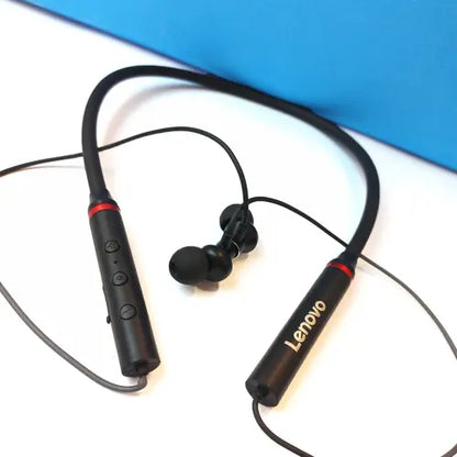 Lenovo Wireless Neckband Comfortable, Durable &amp; High-Quality Sound